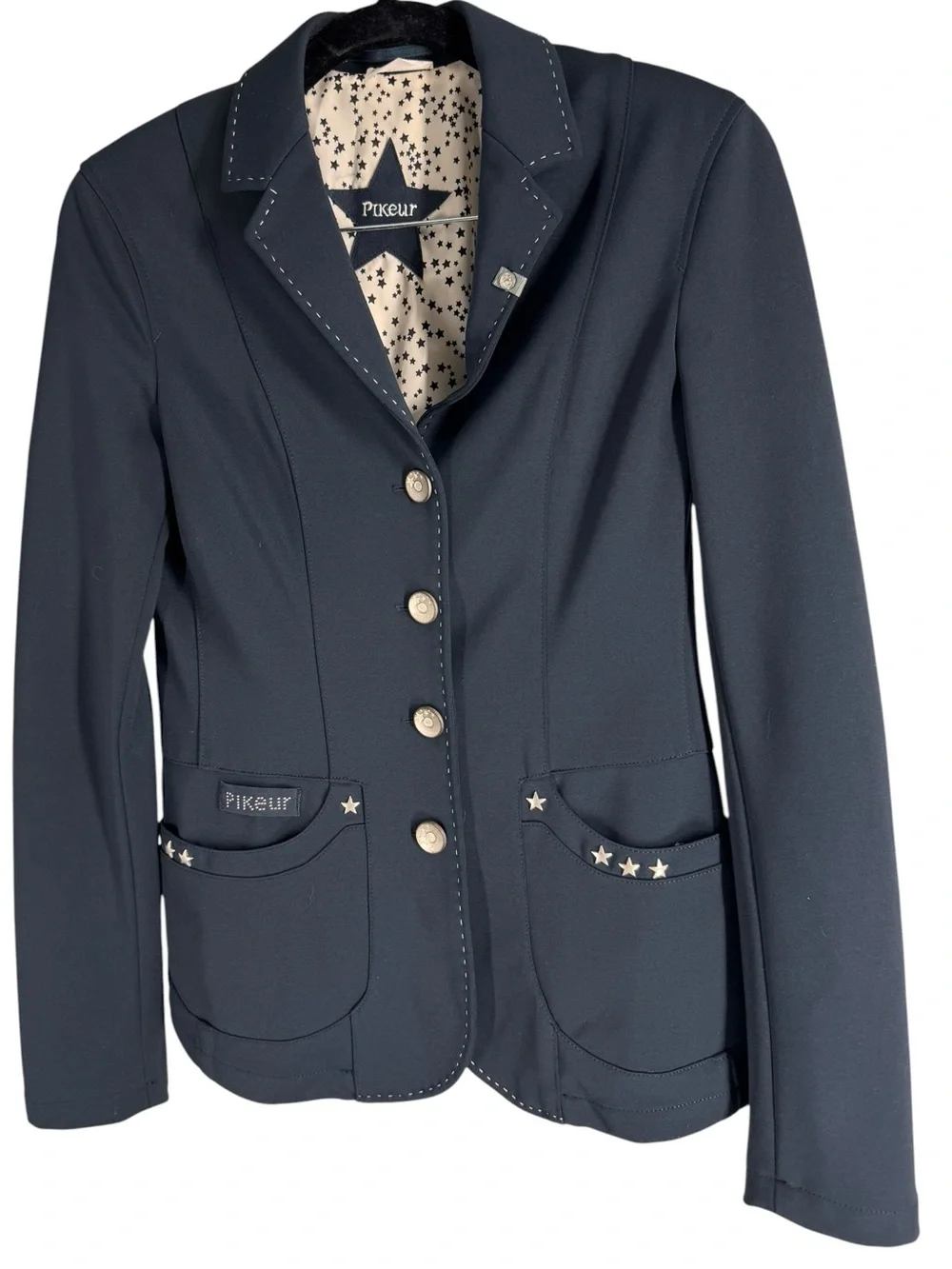 Pikeur Davita Ladies Competition Jacket Navy US 6 equestrian